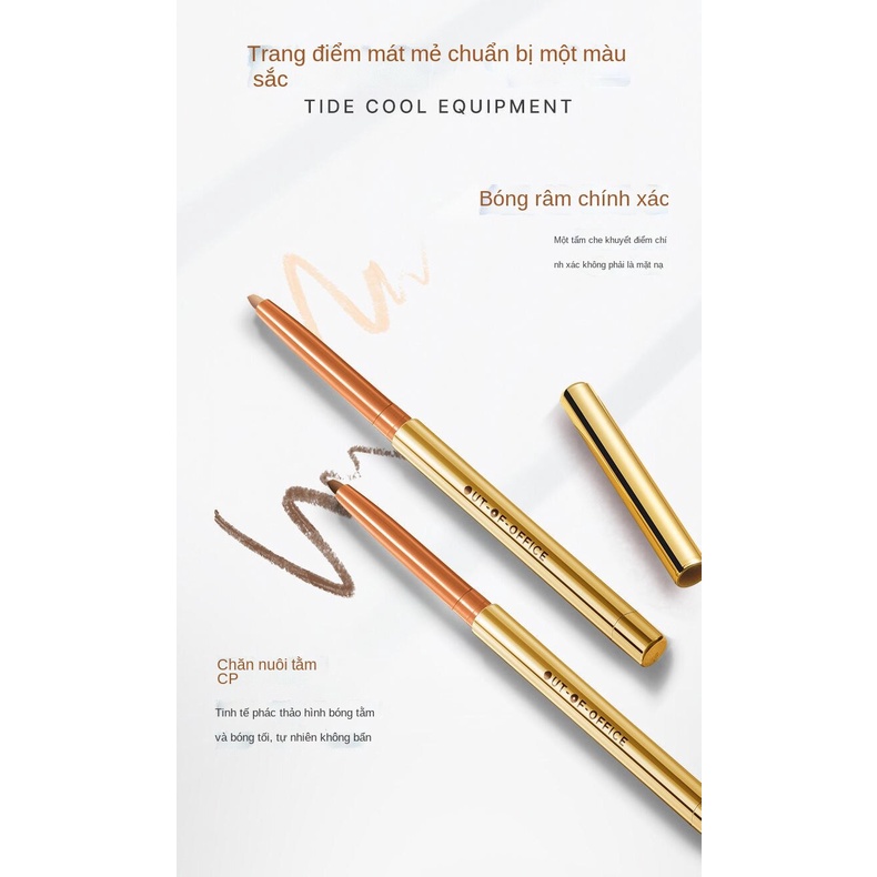 OUTOFOFFICE Dòng Chính Xác Kem Che Khuyết Điểm Viền Môi Chống Thấm Nước, Sửa Chữa Lâu Dài, Không Phai Màu, Tự Nhiên