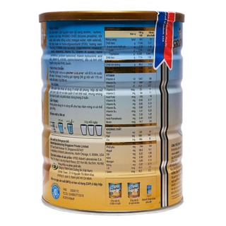 Sữa Bột Abbott Grow Gold 6+ Hương Vani Hộp 900g (Ước muốn cao hơn, thông minh hơn)