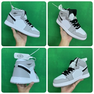 Giầy Sneaker cao cổ màu xám trắng siêu rẻ Fullbox