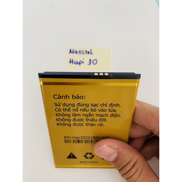 Pin Masstel Hapi30 Chính Hãng Mới 100%