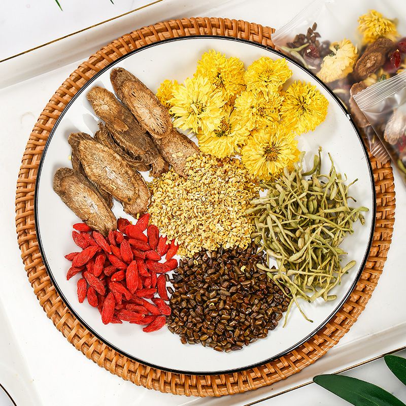 Trà Dưỡng Nhan_ Trà Hoa Cúc Quyết Minh Tử