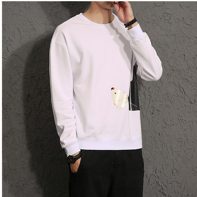 Áo Sweater Cat and Fly Unisex phong cách Hàn Quốc cá tính, Chất Nỉ Dày Dặn Ấm Áp mã HD94 - Quà tặng ngẫu nhiên