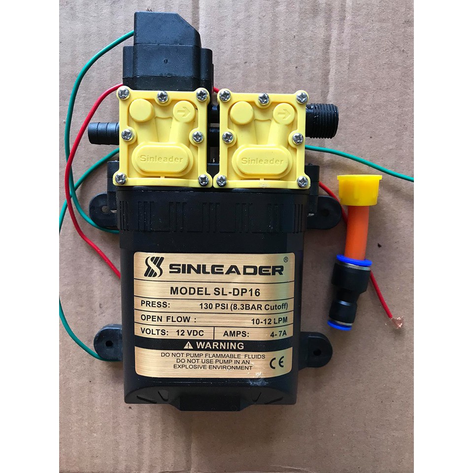bơm đôi sinleader bơm phun sương