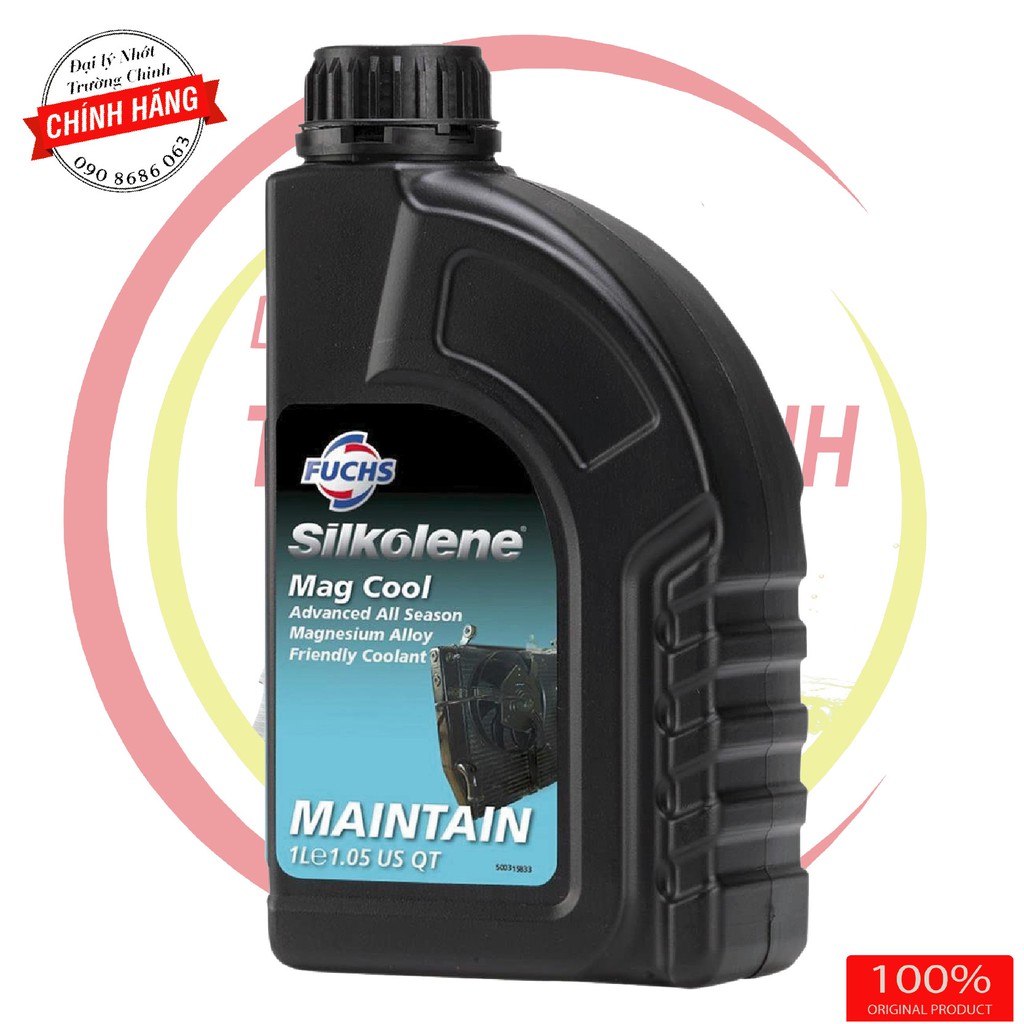 Nước Làm Mát Fuchs Silkolene Nhập Khẩu bình 1L