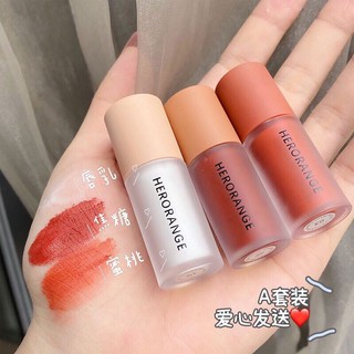 Set 3 son kem lì Herorange mini