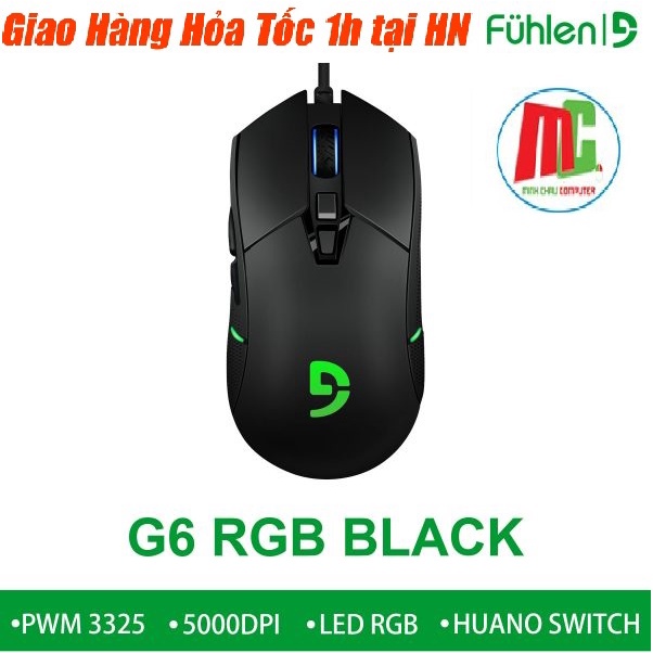 Chuột Gaming Fuhlen G6 RGB - Hàng Chính Hãng