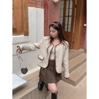 Áo Khoác Dạ Tweed Thời Trang Hàng Cao Cấp