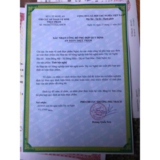 Tinh bột nghệ Miền Tây Nghệ An