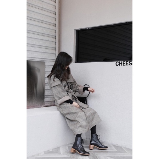 Giày Boot Nữ Chiến Binh 5 phân Phong Cách Shoes Paradise