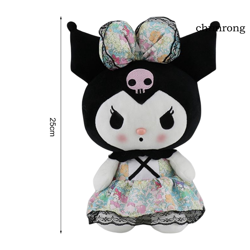 Cr Đồ Chơi Búp Bê Nhồi Bông Kuromi Melody Chống Biến Dạng Bằng Cotton Hàng Ngày
