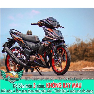 Tem Rời Winner Cam đen nhám -1
