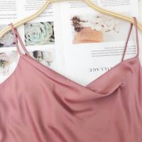 Áo 2 dây cổ đổ lụa loại 1