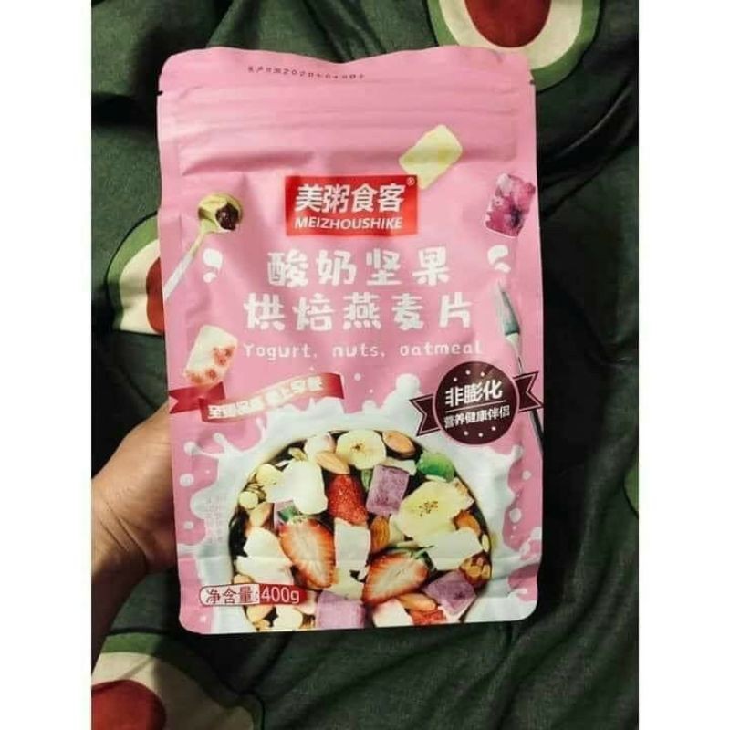 Ngũ cốc trái cây sấy lạnh 400g