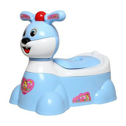 Bô vệ sinh cho bé hình thỏ có nhạc / Ghế bô vệ sinh cho bé hình thỏ có nhạc -SHOP TIEN ICH 102