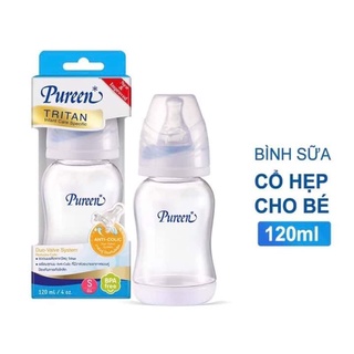 Bình sữa Pureen cổ hẹp/cổ rộng công nghệ Tritan 120ml, 250ml
