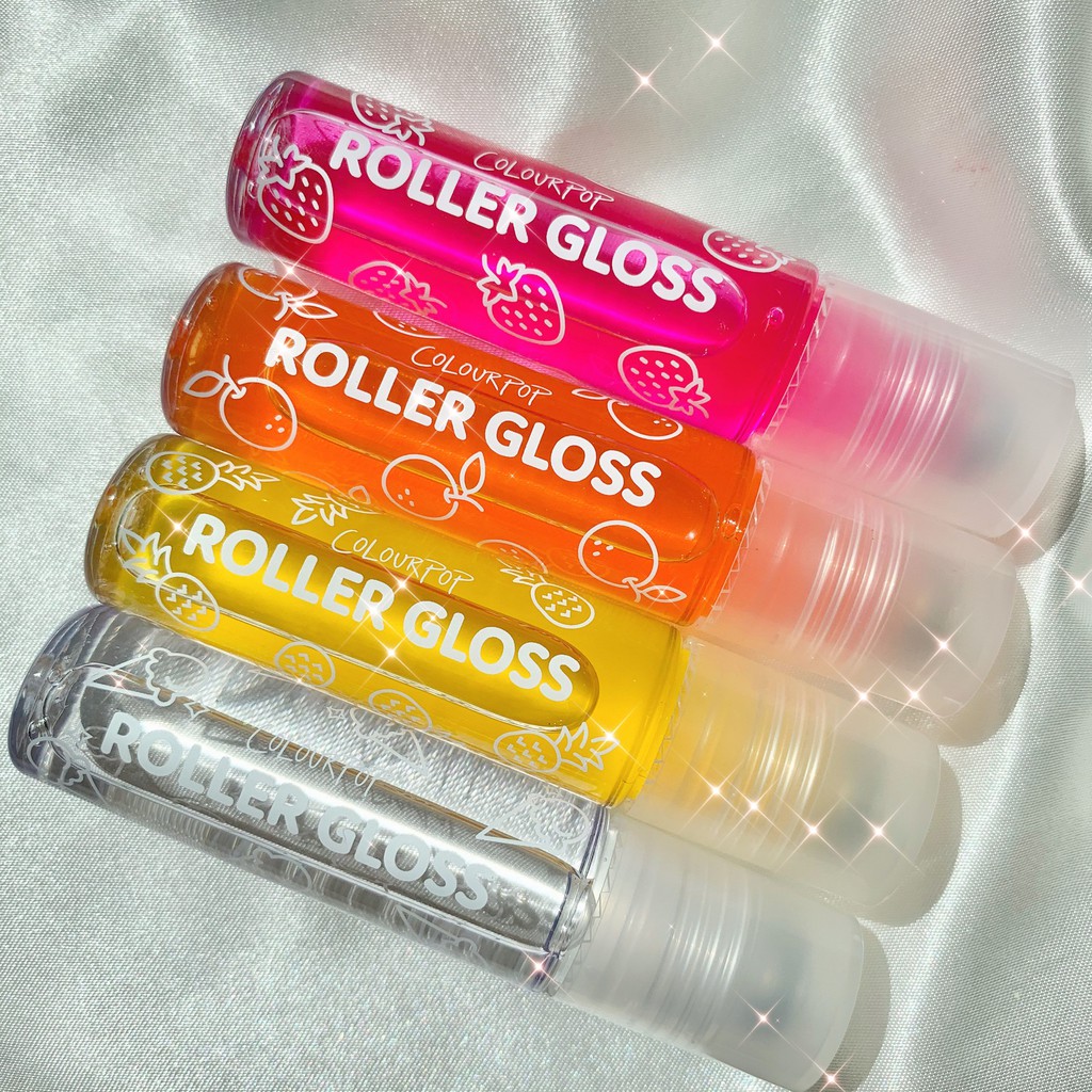 Son dưỡng bóng Colourpop Roller Gloss Strawberry Kiss/Pineapple Punch | BigBuy360 - bigbuy360.vn