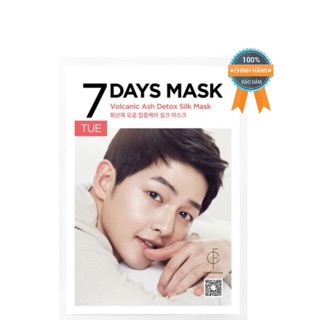 [Chính Hãng] Mặt Nạ Chiết Xuất Tro Núi Lửa Song Joong Ki 7Days Mask 25ml