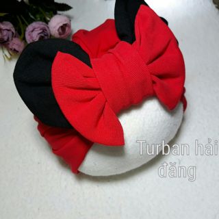 Mũ turban chuột micky có 3 mầu