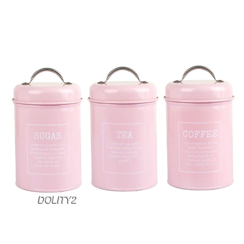 Hũ đựng trà/cà phê có nắp đậy phong cách vintage