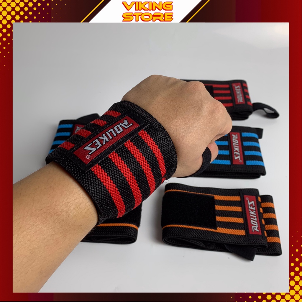 Băng quấn cổ tay ♦️ Free ship ♦️ Aolikes tập gym