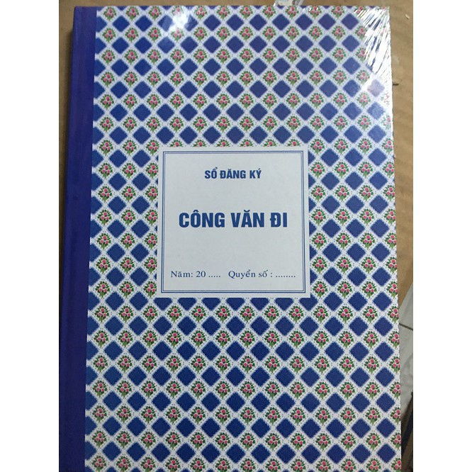 Sổ công văn đi công văn đến 180 trang - định lượng 65gsm BIGSUKA