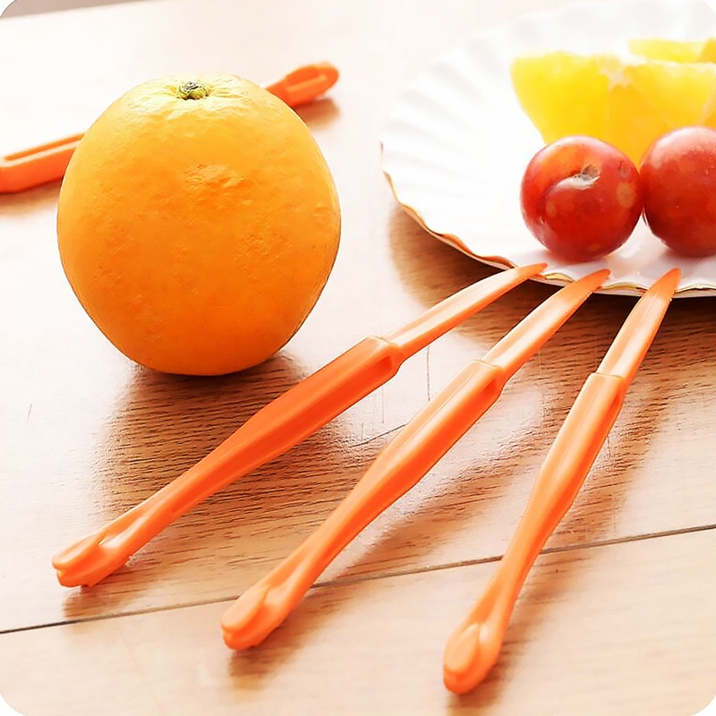 Set 5 Dụng Cụ Hỗ Trợ Lột Vỏ Cam Chanh Siêu Nhanh Chóng Tiện Lợi