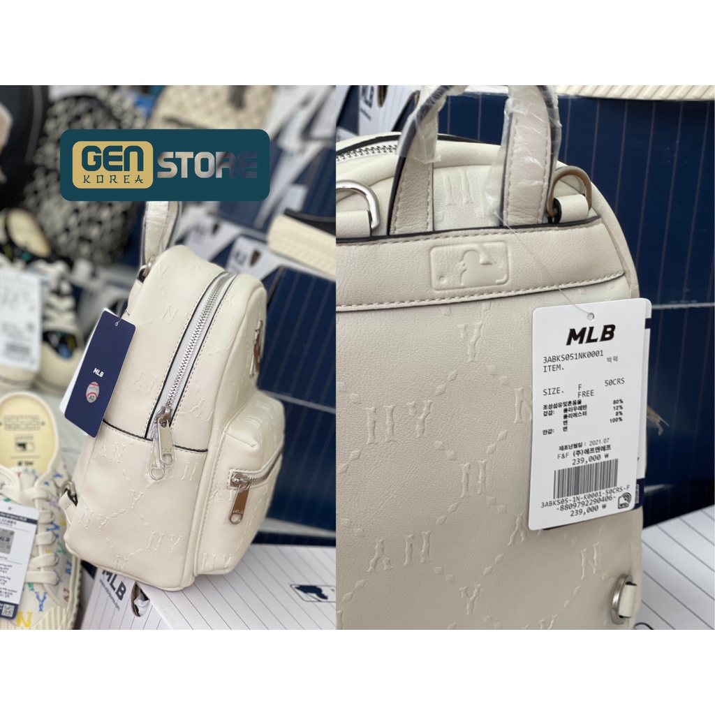 Balo Mini Monogram Diamond Embo NY Sẵn đủ cả 3 màu