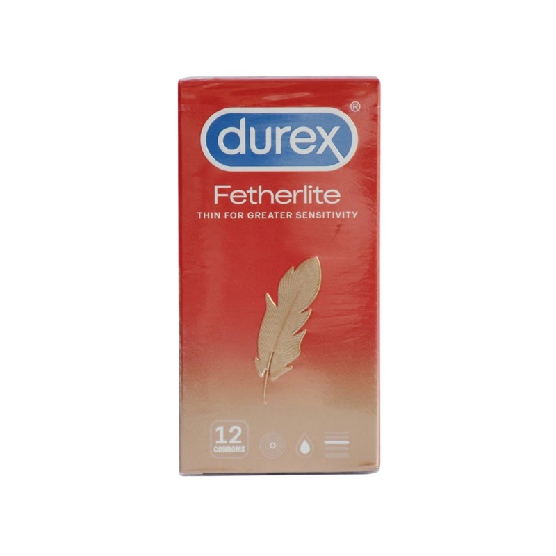 HỘP Bao cao su Durex Fetherlite( hộp 12 cái)