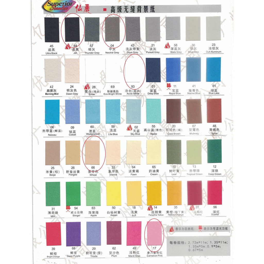 Phông Giấy Tiêu Chuẩn Mỹ Loại 2