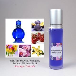 ( Chai lăn 10ml ) Tinh dầu nước hoa Pháp kẹo ngọt, cuốn hút
