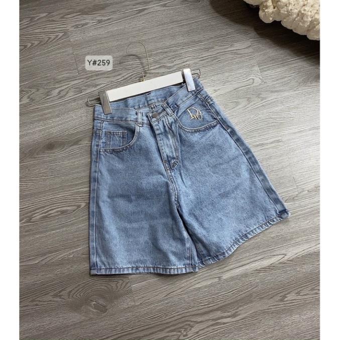 Freeship - Quần Short Jean Nữ URBAN OUTFITS Dáng Regular Chất Vải Denim Wash Kỹ Không Loang Màu QJR102 | BigBuy360 - bigbuy360.vn