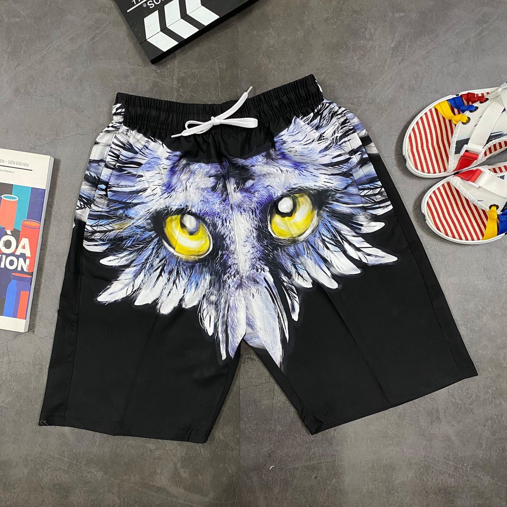 Quần đùi nam, Short Nam Thể Thao, in 3D Thời Trang Cao Cấp hót hít 2021
