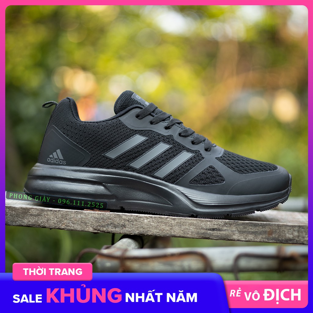 [Full box] Giày Sneaker Nam Giày Thể Thao Nam D62 Màu Đen Full