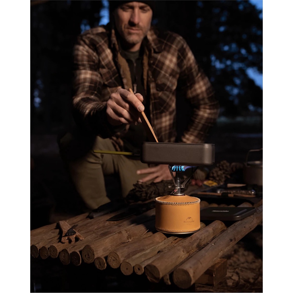 Bếp gas mini dã ngoại gấp gọn NatureHike NH21RJ003/NH21RJ004 Outdoor Ultra Light Gas Stove