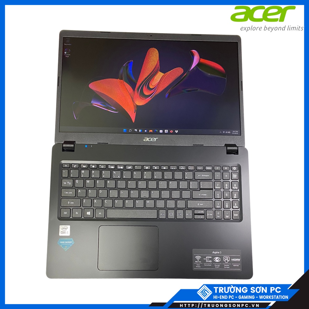 Laptop ACER Aspire 3 A315-56-58EG (NX.HS5SV.00J) | i5-1035G1/ 4GB RAM/ 256GB SSD/ 15.6&quot; FHD IPS/ Win 11/ Black