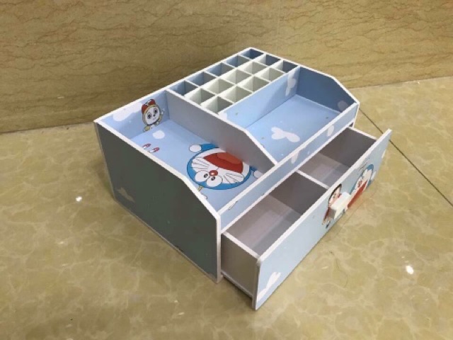 [Mã LIFE20KALL giảm 10% đơn 50K] Kệ Đựng Mỹ Phẩm 1 ngăn Đôremo size 30cm chất lượng