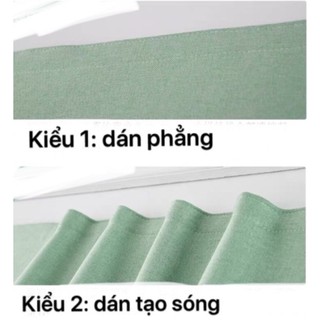 Rèm dán cửa không cần thanh treo (size 1m x 2m, 2m x 2m)