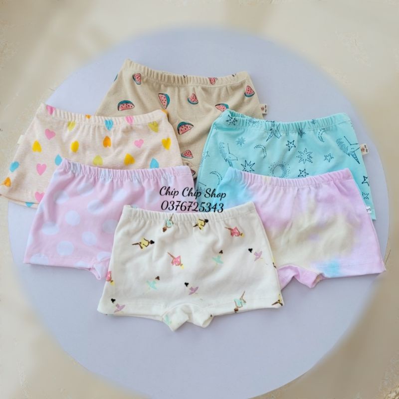 Combo 3 quần chíp đùi cho bé trai, bé gái
