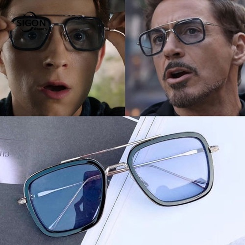 Robert Downey Jr Same Iron Man Kính Râm Mềm Mại Chống Tia Cực Tím Cho Nam Sử Dụng Hàng Ngày Và Ngoài Trời