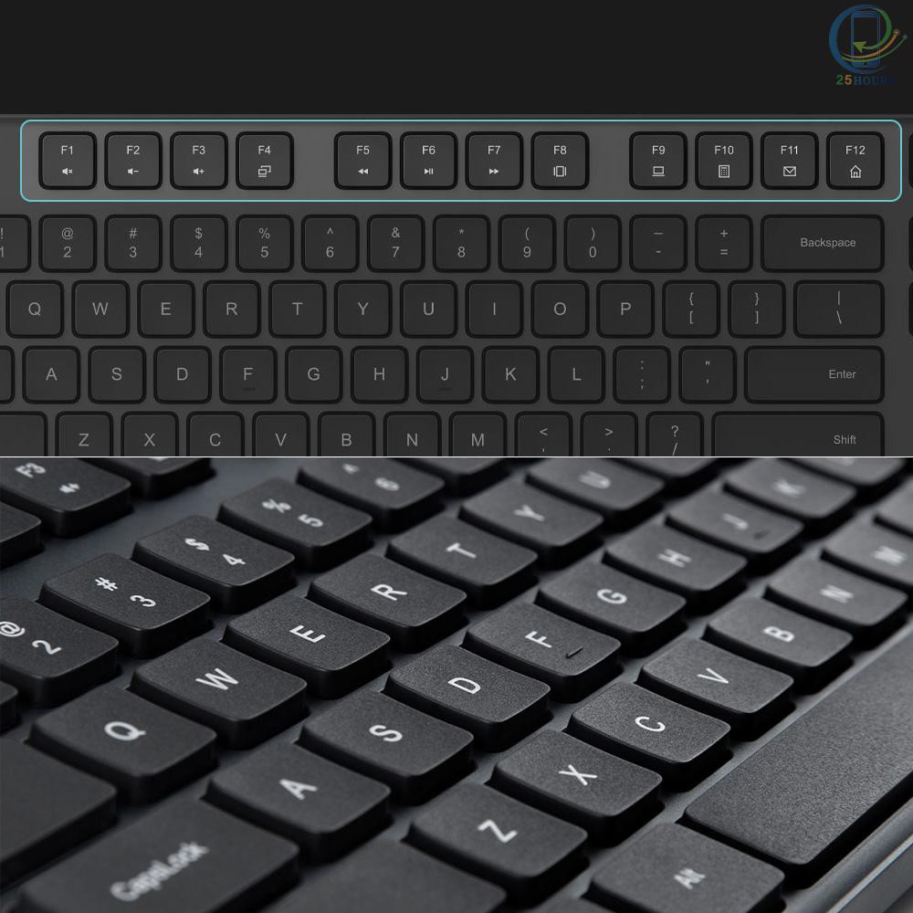 Bộ Bàn Phím Và Chuột Không Dây 25hours Xiaomi Mi 2.4ghz 1000dpi 104 Phím | BigBuy360 - bigbuy360.vn