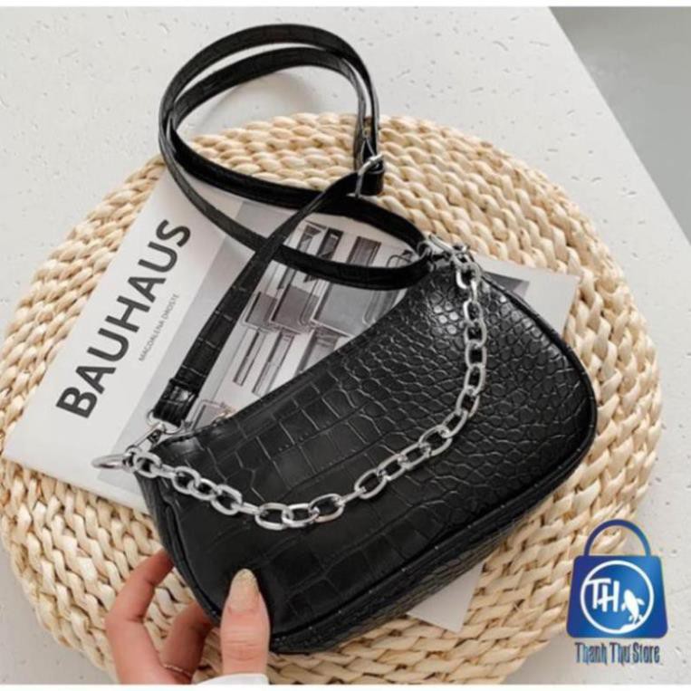 👛ẢNH SHOP CHỤP👛 TÚI ĐEO CHÉO NỮ XÍCH TRẮNG BH 464 | BigBuy360 - bigbuy360.vn