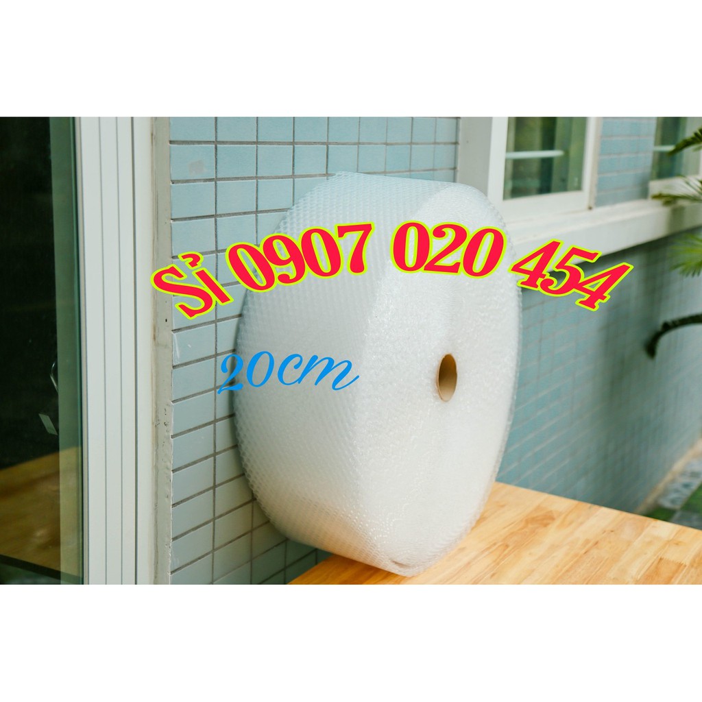 xốp hơi 20cm dài 100m, xốp nổ , xốp bóng khí