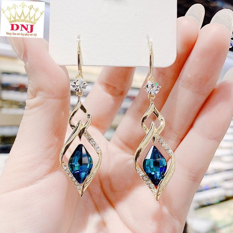 Bông tai Hạt rẻ[MÃ FASHIONDNJ 101] phòng cách hàn quốc, trẻ trung năng động