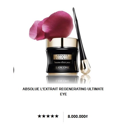 Lancôme Kem Dưỡng Mắt Tái Tạo TBG ABSOLUE L’EXTRAIT REGENERATING ULTIMATE EYE 5ml