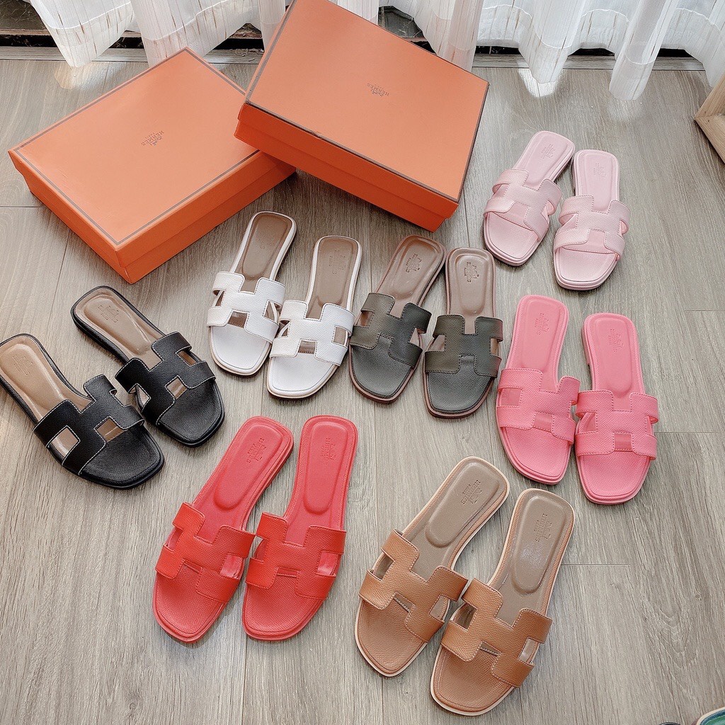 Dép HM, dép lê chữ H nhiều màu - RedDress