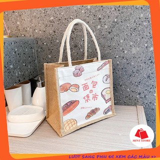 Túi xách nữ mini giả cói hot trent xinh xắn PK 178