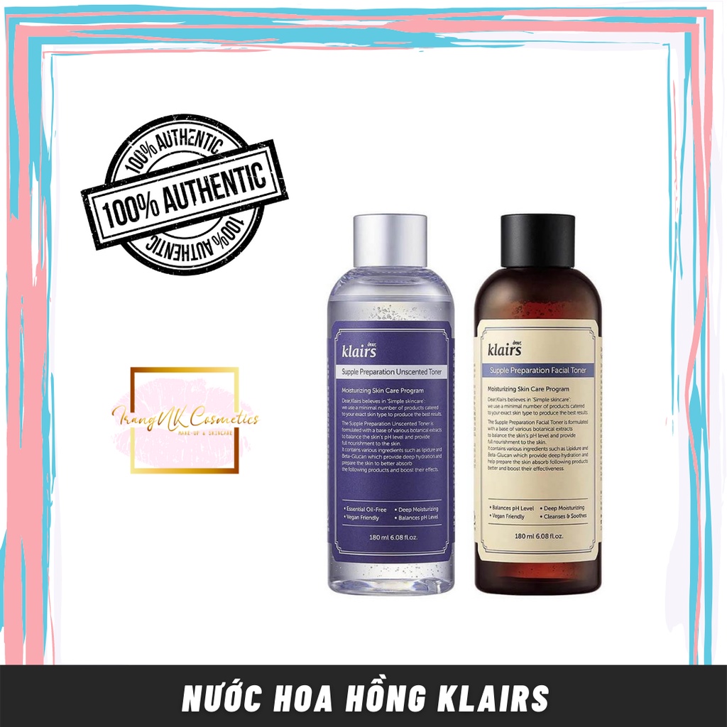 Nước Hoa Hồng KLAIRS
