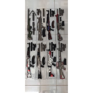 Mô Hình PUBG AWM, AKM, M24, M416...vv - Tặng Kèm Giá Đỡ