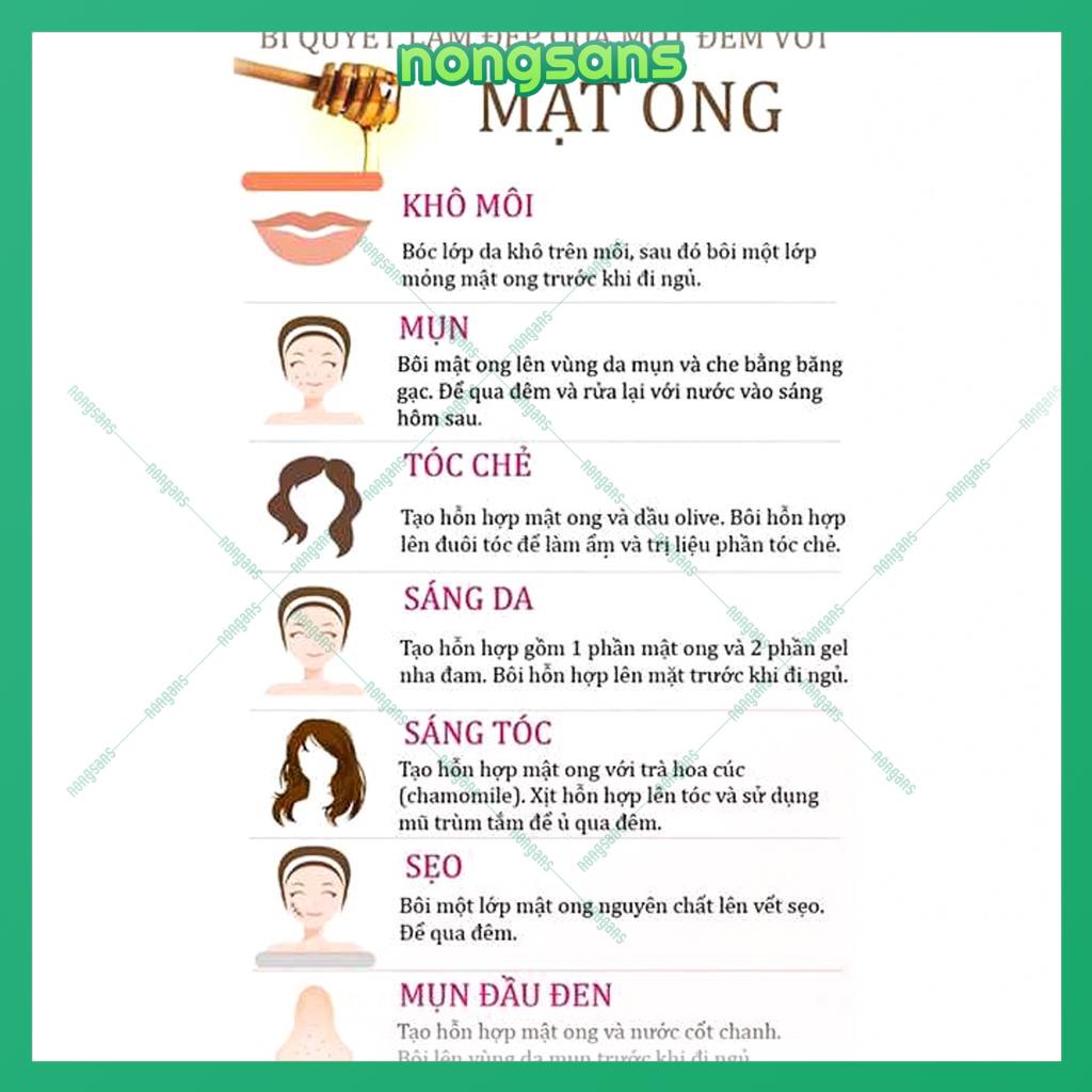 Mật ong nguyên chất rừng Tây Nguyên 500ml