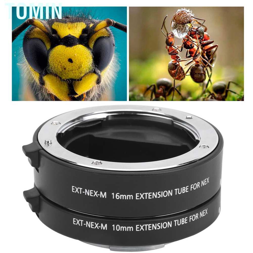 Ngàm Chuyển Đổi Macro 10mm 16mm Cho Máy Ảnh Sony Fe / E